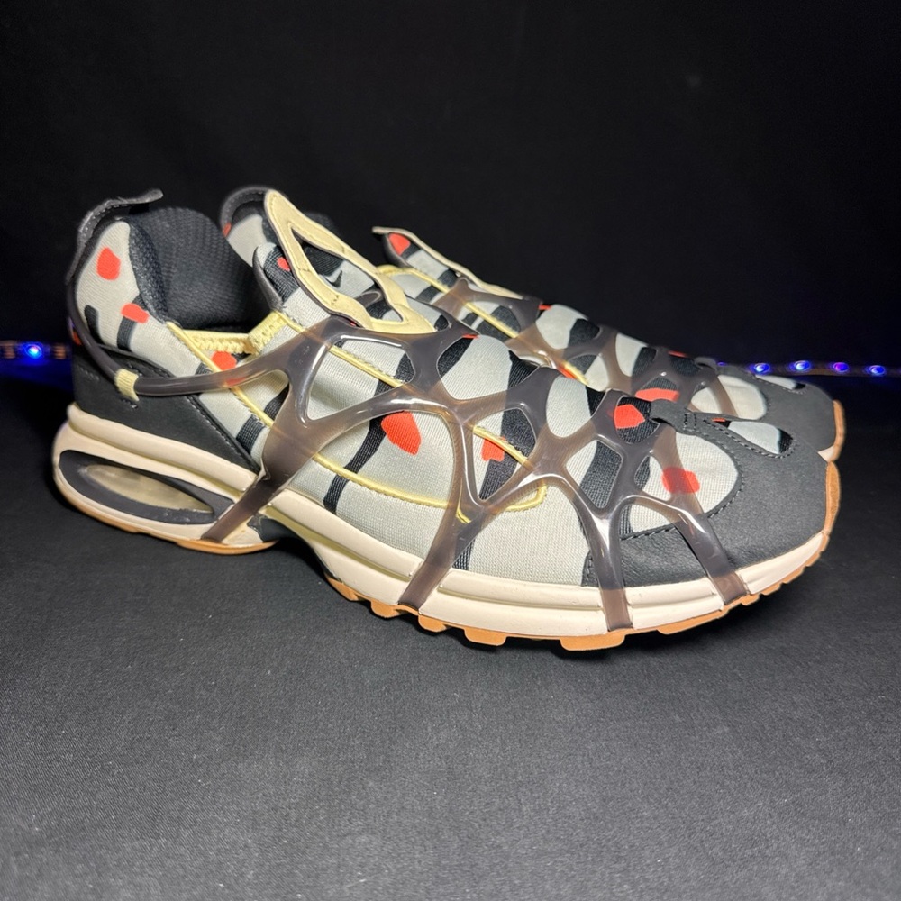 Nike Air Kukini Silver MENS DX 8004-001  Low Abstract Slip On Size 12.5